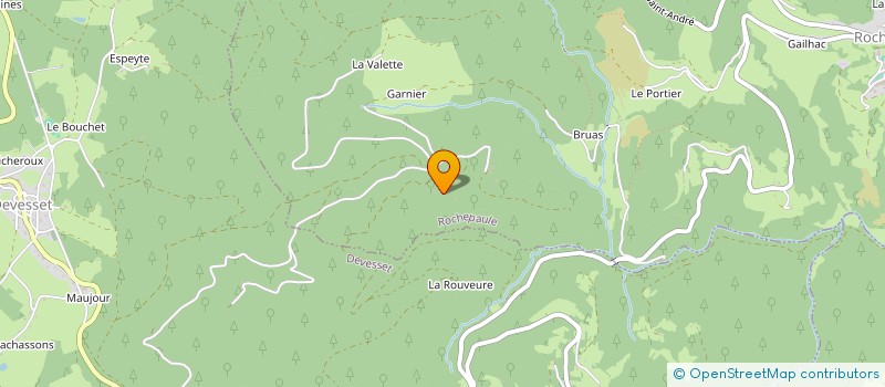 localisation de l'entreprise HOLDING BOUCHARDON MARCEL  SAINT-AGREVE