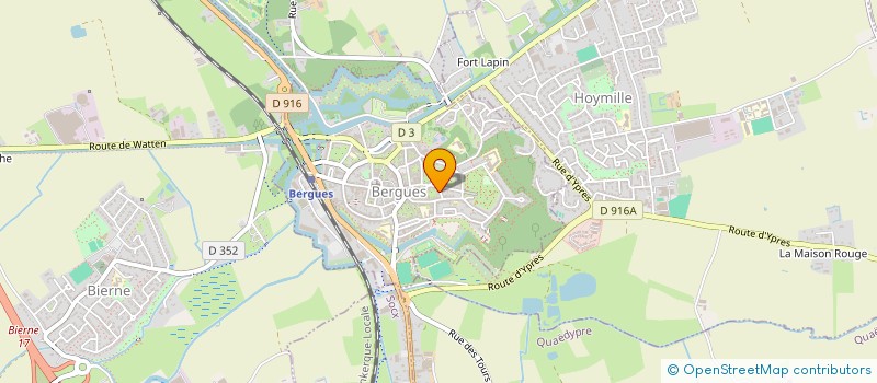 localisation de l'entreprise HOLDING BOUCHIQUET  BERGUES