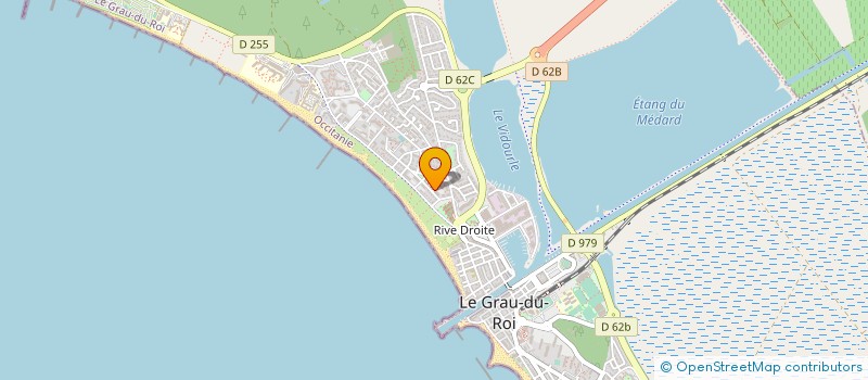 localisation de l'entreprise HOLDING BOUCOIRAN  LE GRAU-DU-ROI