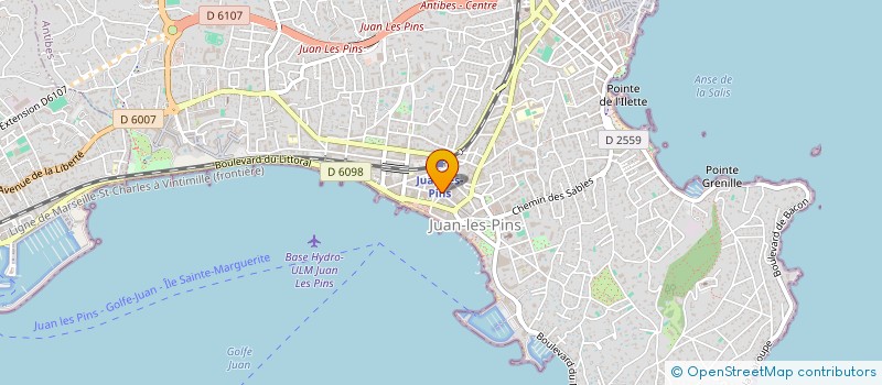 localisation de l'entreprise HOLDING BOUFFIER PATRIMOINE à ANTIBES