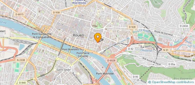 localisation de l'entreprise HOLDING BOUTIGNY à ROUEN