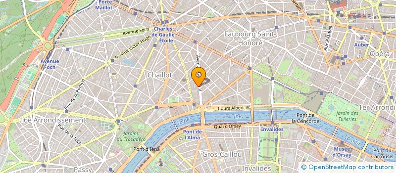 localisation de l'entreprise HOLDING BOUVIER  PARIS