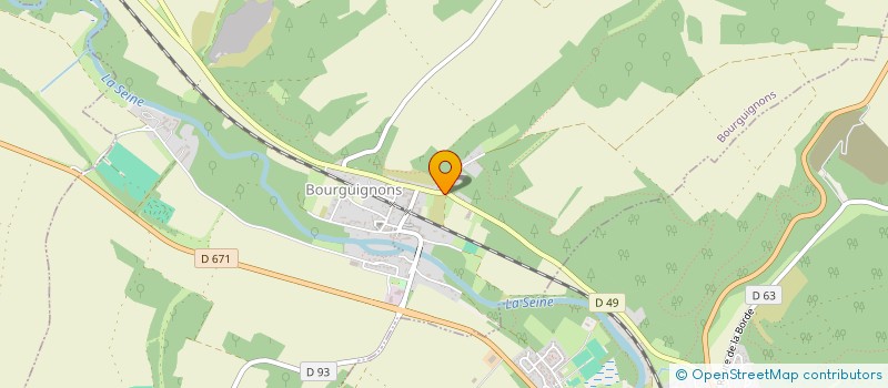 localisation de l'entreprise HOLDING BOUVRET CAPITAL  MERREY-SUR-ARCE