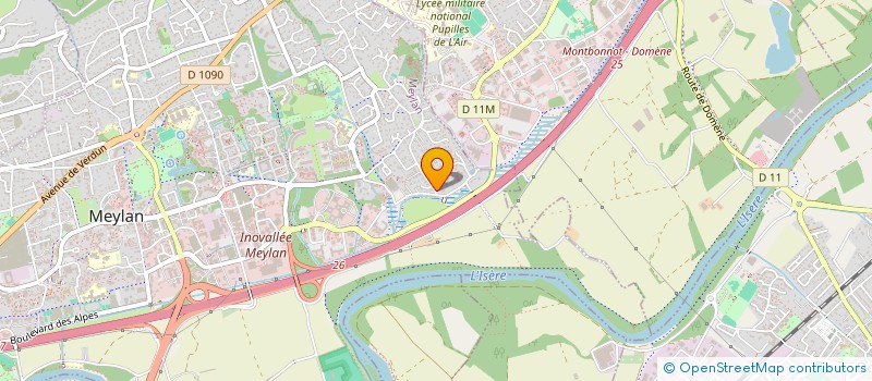 localisation de l'entreprise HOLDING BOYOUD  BERNIN