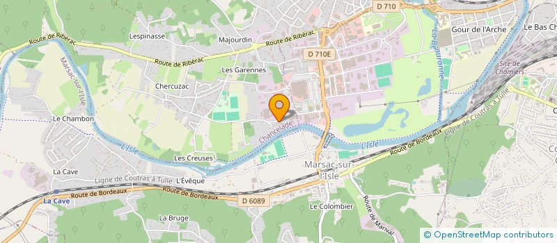 localisation de l'entreprise HOLDING BR-MO  CHANCELADE