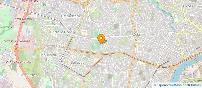 localisation de l'entreprise HOLDING BRAIRE à NANTES