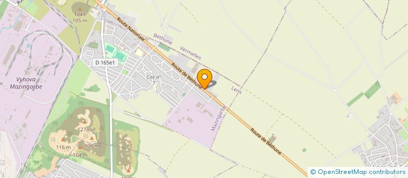 localisation de l'entreprise HOLDING BREHON-BASSELET  MAZINGARBE