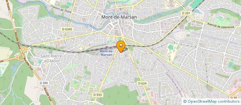 localisation de l'entreprise HOLDING BREMARD  MONT-DE-MARSAN