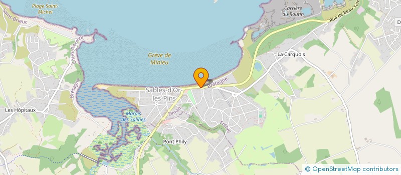 localisation de l'entreprise HOLDING BRETONNE DES CASINOS à FREHEL