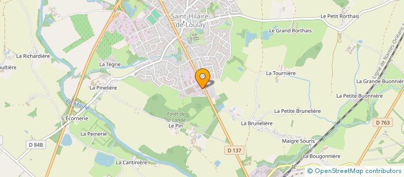 localisation de l'entreprise HOLDING BROCHARD à MONTAIGU-VENDEE