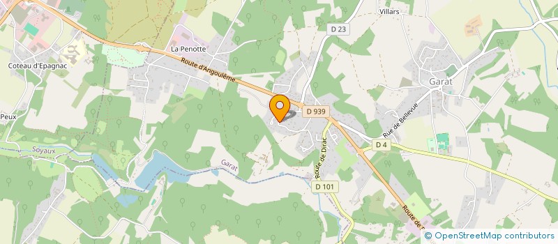 localisation de l'entreprise HOLDING BSL  GARAT