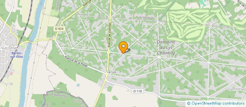 localisation de l'entreprise HOLDING BUILD INVEST  LAMORLAYE