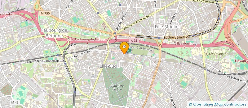 localisation de l'entreprise HOLDING BUSINESS à LILLE