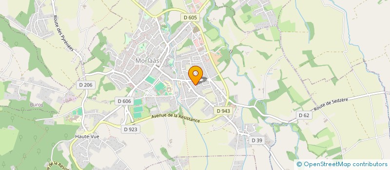 localisation de l'entreprise HOLDING BY 64 à SERRES-MORLAAS