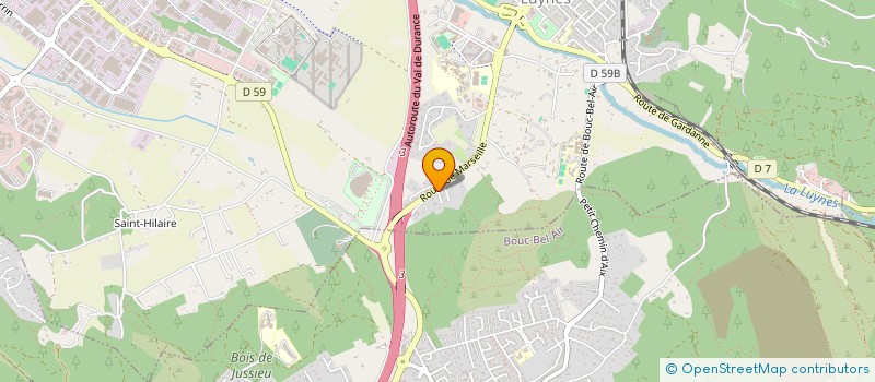 localisation de l'entreprise HOLDING BY FINANCES  AIX-EN-PROVENCE
