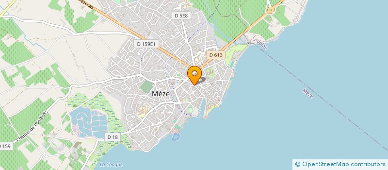 localisation de l'entreprise HOLDING BYS à MEZE