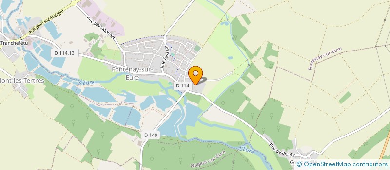 localisation de l'entreprise HOLDING C.A.P. à FONTENAY-SUR-EURE