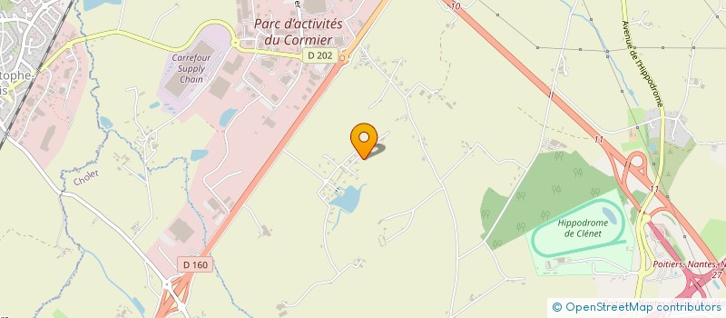 localisation de l'entreprise HOLDING C.F.P à CHOLET