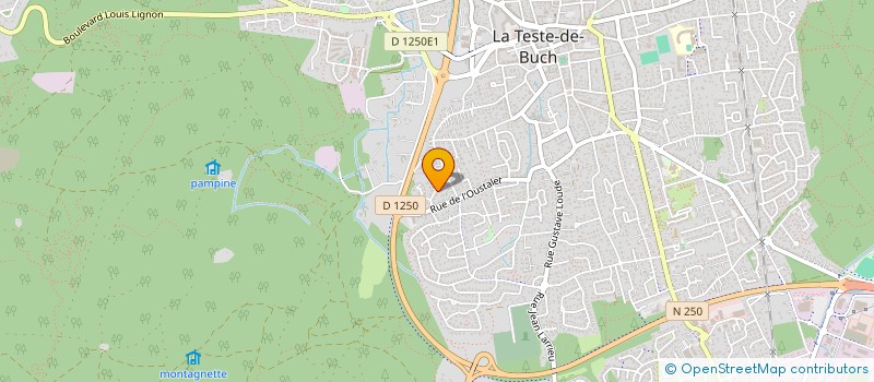 localisation de l'entreprise HOLDING C.L.D  LA TESTE-DE-BUCH