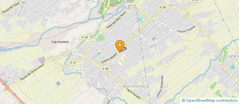 localisation de l'entreprise HOLDING C.O & B.A.L GROUP  SAINT-PIERRE