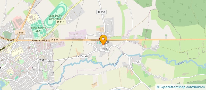 localisation de l'entreprise HOLDING C.P.C  FLEURY-SUR-ORNE