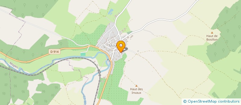 localisation de l'entreprise HOLDING C-QUATTRO  MOYEN