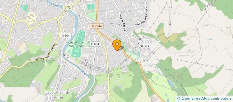 localisation de l'entreprise HOLDING C2BL à MONTLUCON