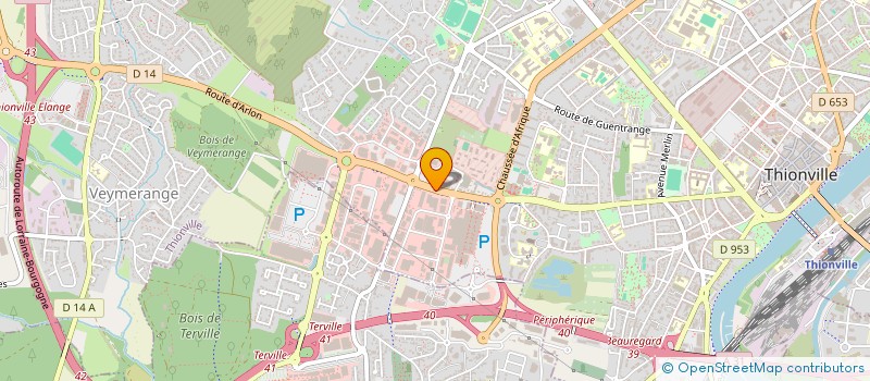 localisation de l'entreprise HOLDING C2EM à THIONVILLE