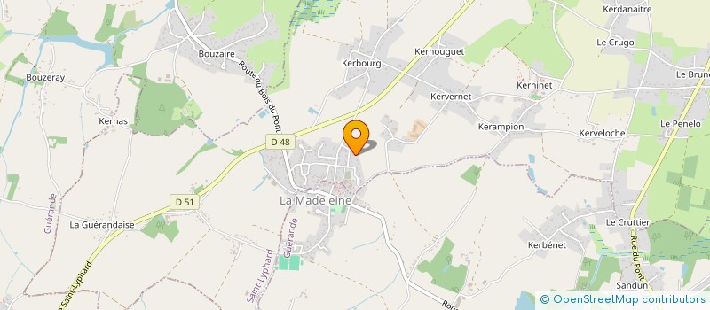 localisation de l'entreprise HOLDING C2I INVEST  SAINT-LYPHARD