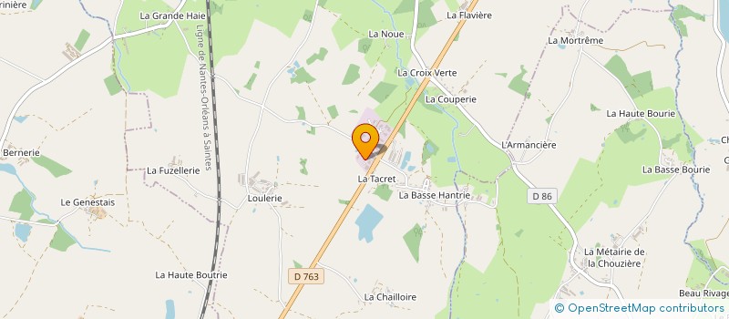 localisation de l'entreprise HOLDING C2S  LA BERNARDIERE