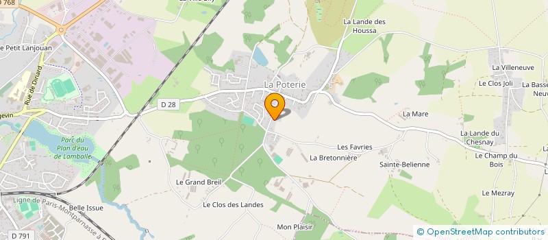 localisation de l'entreprise HOLDING CABARET à LAMBALLE-ARMOR