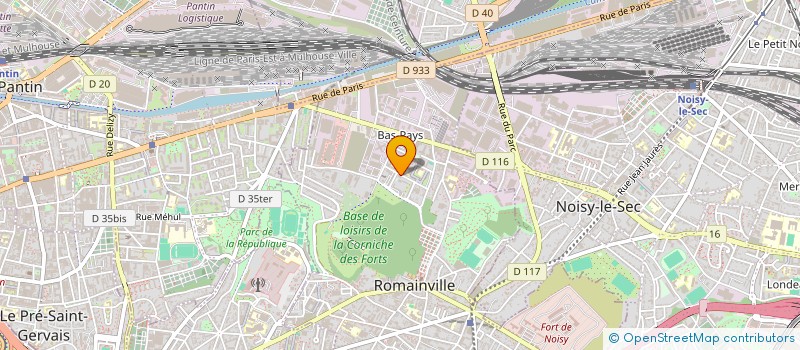 localisation de l'entreprise HOLDING CAC à ROMAINVILLE