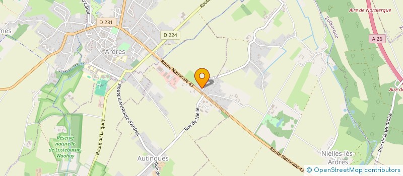 localisation de l'entreprise HOLDING CACHE à BALINGHEM