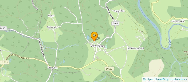 localisation de l'entreprise HOLDING CALAS FAMILY  LE BEZ