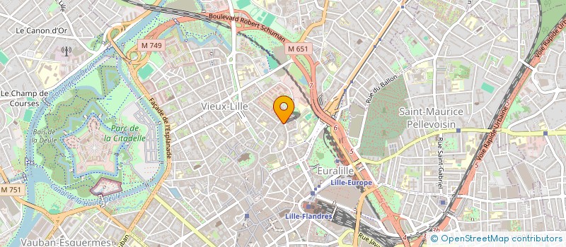 localisation de l'entreprise HOLDING CALICO à LILLE