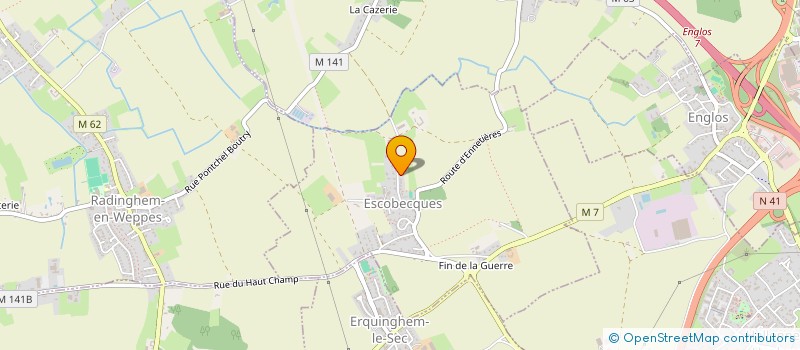 localisation de l'entreprise HOLDING CALLEMYN à ESCOBECQUES