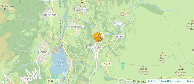 localisation de l'entreprise HOLDING CAMP DE BASE  LOUDERVIELLE