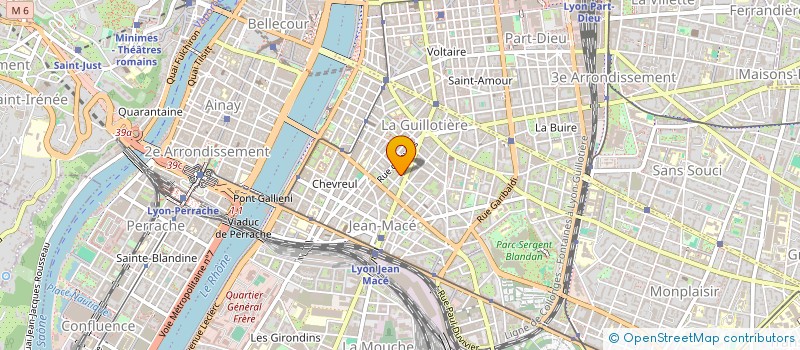 localisation de l'entreprise HOLDING CANAILLE à LYON