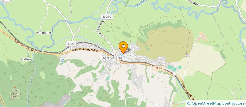 localisation de l'entreprise HOLDING CANI  VIMENET