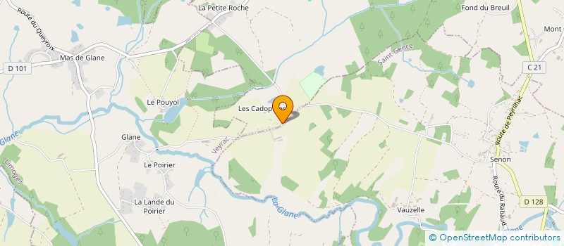 localisation de l'entreprise HOLDING CANOU à PEYRILHAC