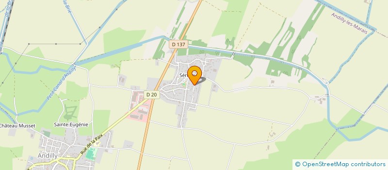 localisation de l'entreprise HOLDING CAP OUEST  ANDILLY