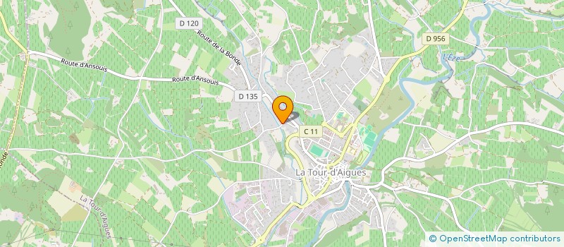 localisation de l'entreprise HOLDING CAPA  LA TOUR-D'AIGUES