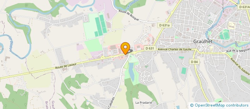 localisation de l'entreprise HOLDING CAPARROS CARAVACA  GRAULHET