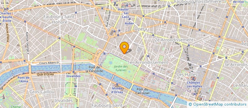 localisation de l'entreprise HOLDING CAPITAL FINANCE  PARIS