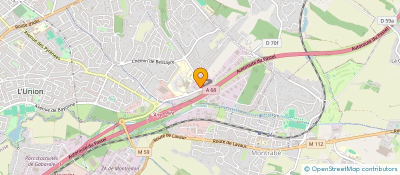 localisation de l'entreprise HOLDING CARABA  SAINT-LOUP-CAMMAS