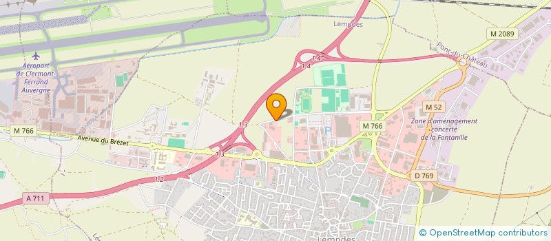 localisation de l'entreprise HOLDING CARDUUS  LEMPDES