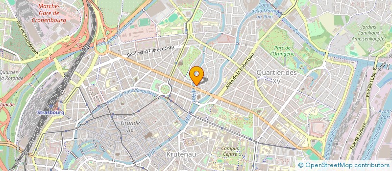 localisation de l'entreprise HOLDING CAREM SPFPL à STRASBOURG