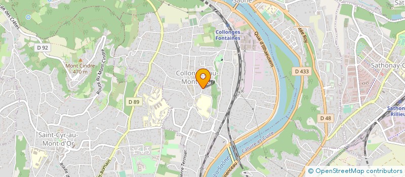 localisation de l'entreprise HOLDING CAROLE GIROUD  COLLONGES-AU-MONT-D'OR