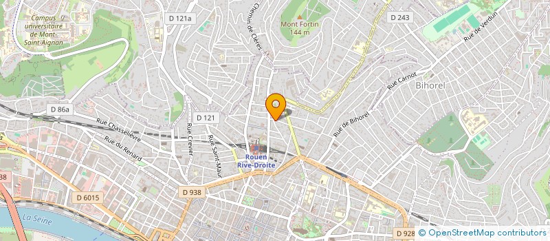 localisation de l'entreprise HOLDING CAROLINE DROZ à ROUEN