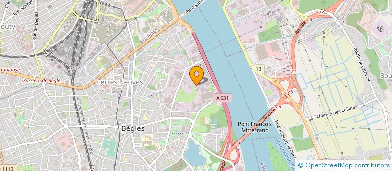 localisation de l'entreprise HOLDING CARPENTIER à BEGLES